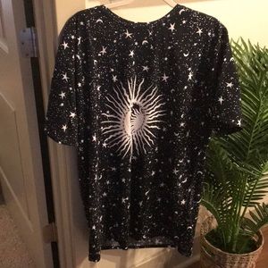 Celestial motel Rocks T-shirt Dress